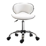 Office Chair Beauty Salon Rolling Technician Stool Chair | One Size | White