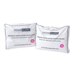 Premium White Goose Down 15 Tog All Seasons Duvet | Single | White