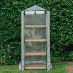 Premium 4-tier Wooden Growhouse 160cm | Green