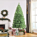 7ft Home Decoration Artificial Christmas Tree Xmas Gift Metal Stand | 7ft | Green