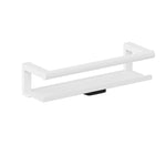 Bathroom Shelf, Organizer, Glass Wiper Matt White Architect S+ Collection