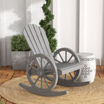 Adirondack Rocking Chair Porch Poolside Garden Lounging