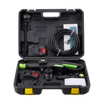 21v Cordless Portable Pressure Washer 12 Bar Handheld Power Cleaner, 3-speed Water Flow Control, Dual Batteries, 5m Hose, 6 Spray Modes And Foam Cannon For Cars