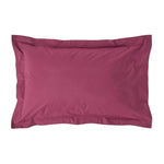 Egyptian Cotton Oxford Pillowcase 200 Tc | 48 x 74cm | Plum
