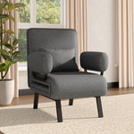 Convertible Sofa Bed With Pillow And Pocket