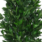 120cm  Realistic Artificial Bay Cone Laurel Topiary