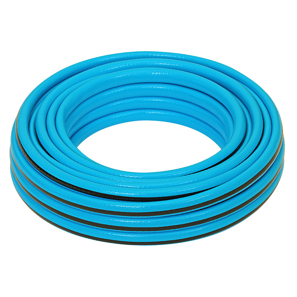 Reinforced Uv-resistant Garden Hose With Connector Set | 15m | Blue