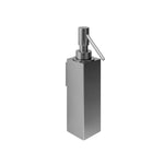 Soap Dispenser 125ml Capacity Siver Gloss Wall-mounted Collection Metric