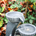 Water Fountain Rockery Decoration Solar Powered Outdoor