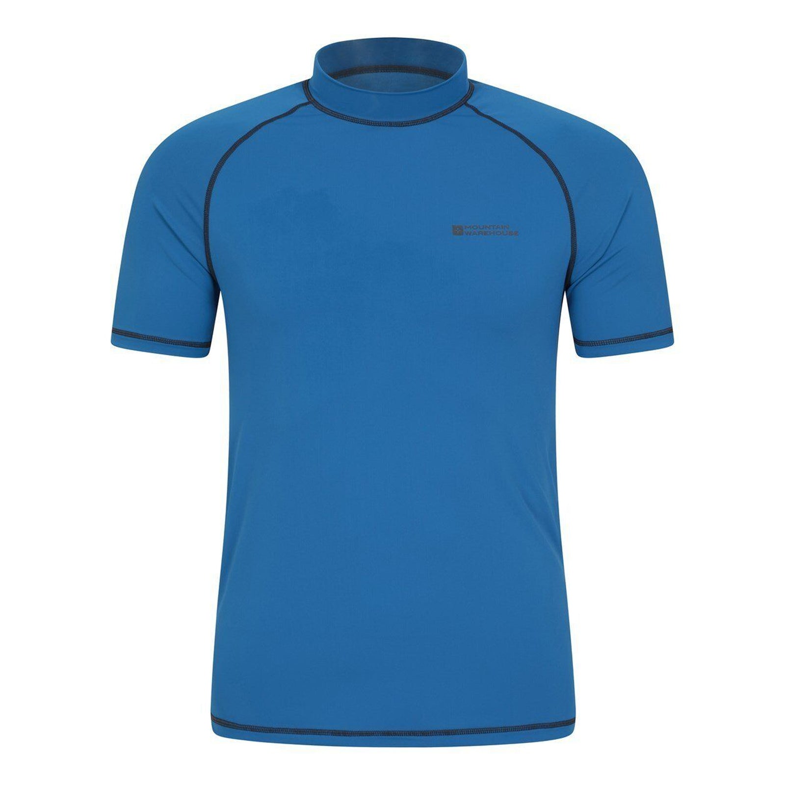 Mens Uv Protection Rash Guard | Small | Blue