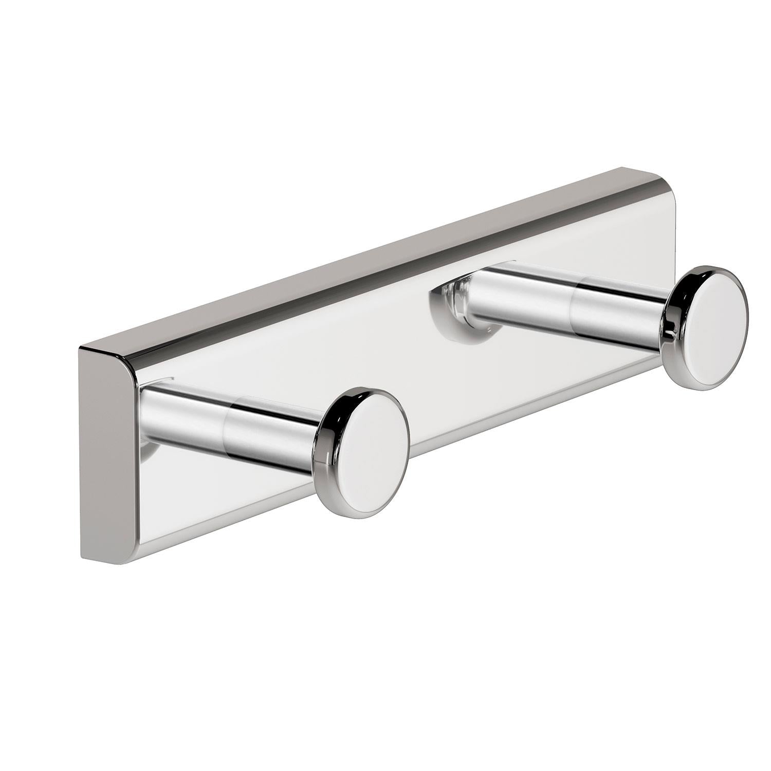Towel Hook Robe Hook Screw-in/self-adhesive Chrome Silver Next Collection