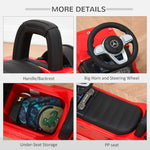 Benz G350 Kids Ride On Sliding Car W/ Under Seat Storage No Power | Red