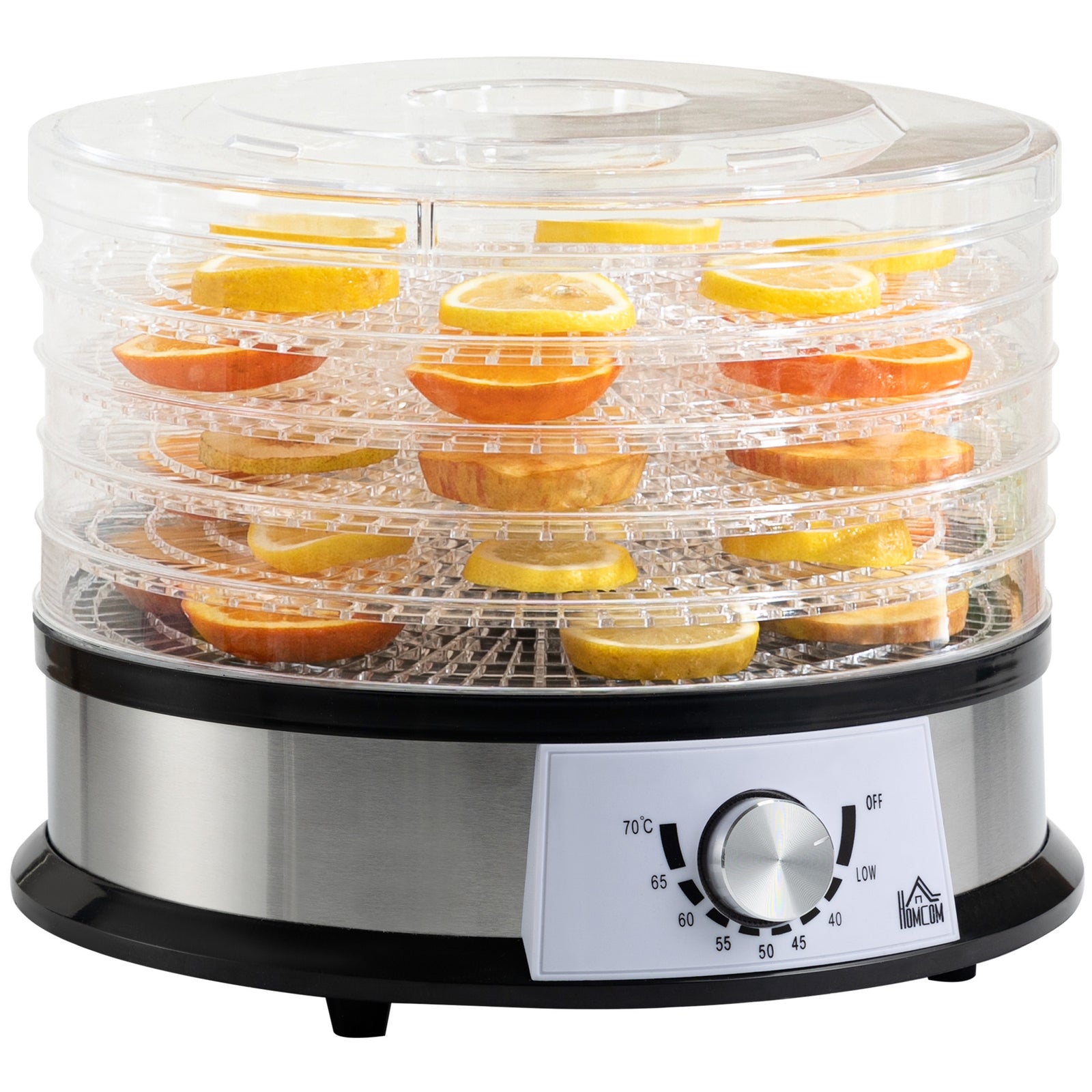 5 Tier Food Dehydrator 250w For Fruit Meat Vegetable