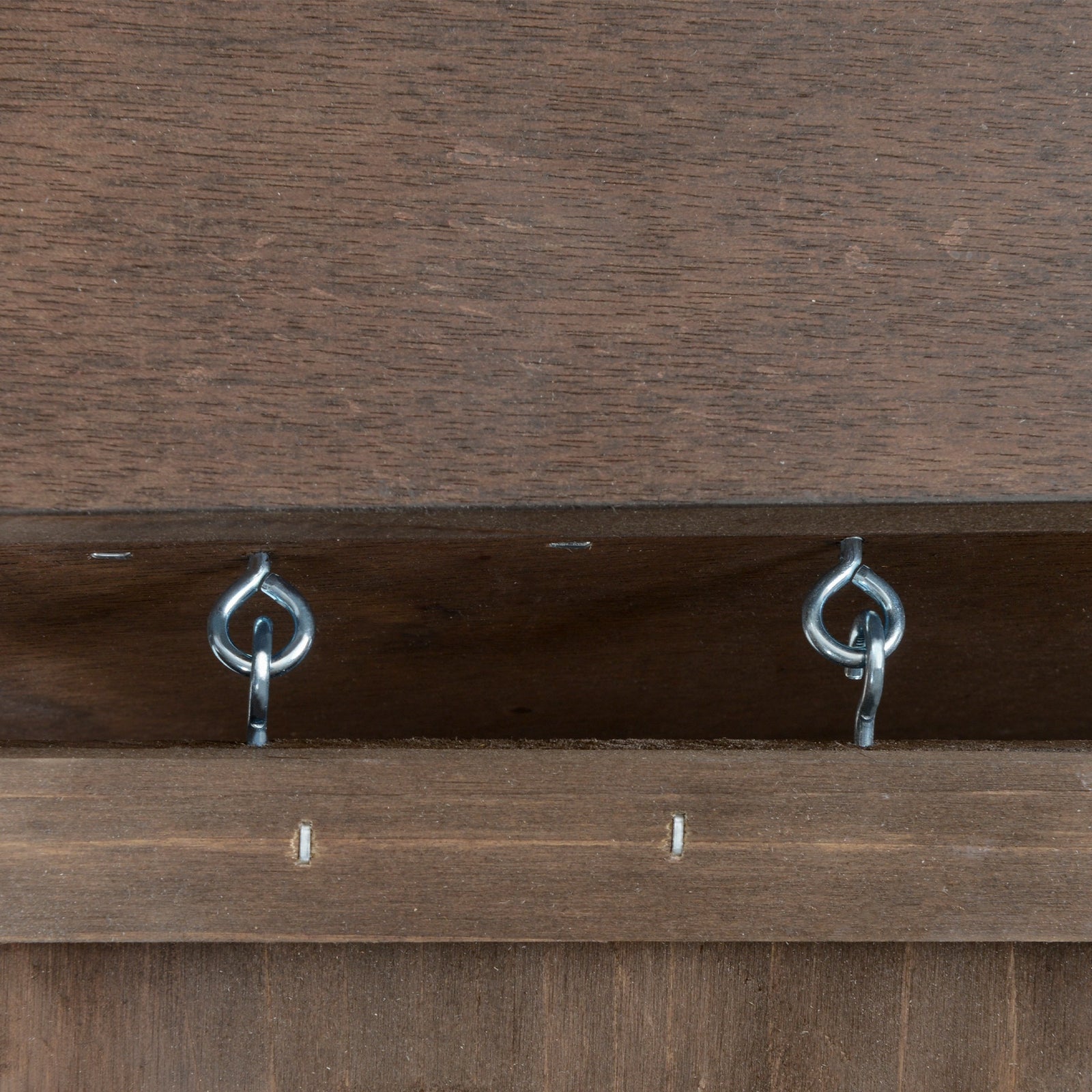 Wood Indoor Rabbit Hutch Elevated 2-floor Guineas Pigs Cage W/ Wheels | Brown