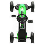 Pedal Go-kart For Kids With Silent Eva Wheels, Metal Frame | Green