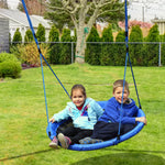Round Swing Kids Game Spin Rope Playground Steel Φ100cm Playroom