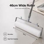 Paint Roller Set 5-wheel Tray Extendable Pole For Walls 13pcs