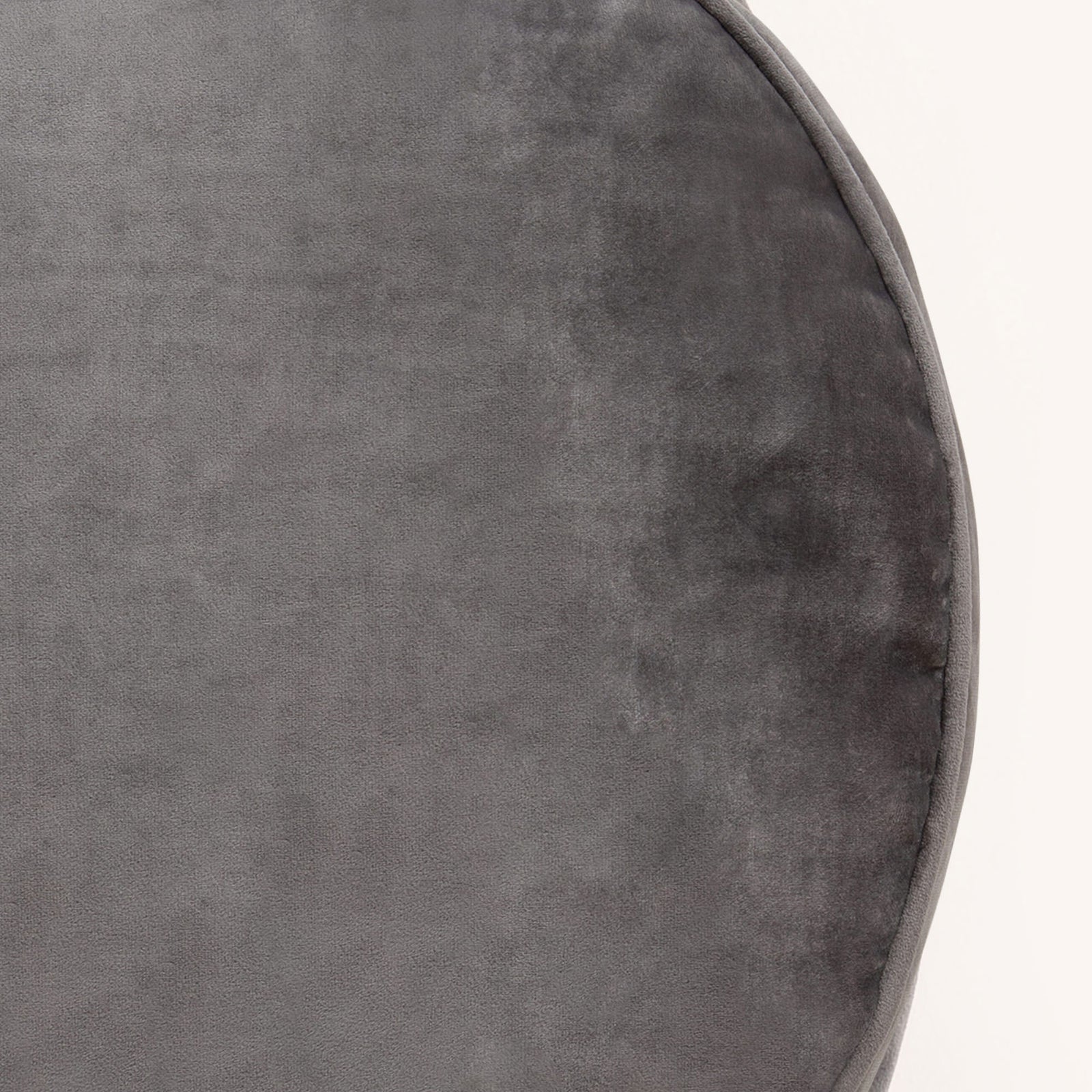 Milano Velvet Bean Bag Pouffe | Charcoal