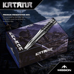 Katana Darts - Steel Tip - 95% Tungsten | 24g | Black