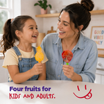 4 Fruit-shaped Ice Lolly Moulds - Bpa Free Summer Treats