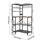 Kitchen Bakers Rack With Power Outlets