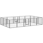16 Panels Heavy Duty Puppy Play Pen For Small, Medium Dogs 80hcm