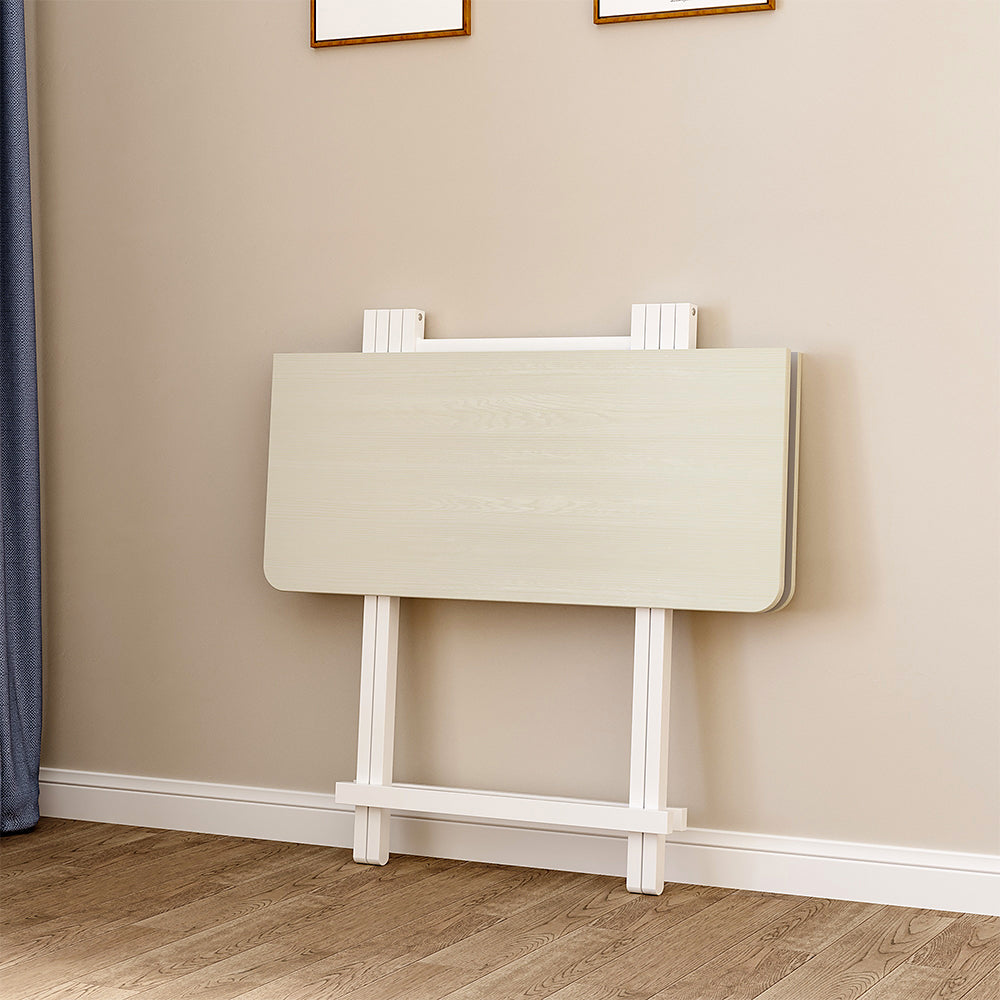 Folding Wooden Dining Table | 80cm x 80cm | White