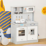 Kids Wooden Toy Kitchen Pretend Play Cooking Set 3-6 Years