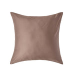 Organic Cotton European Size Pillowcase 400 Tc | 80cm x 80cm | Brown