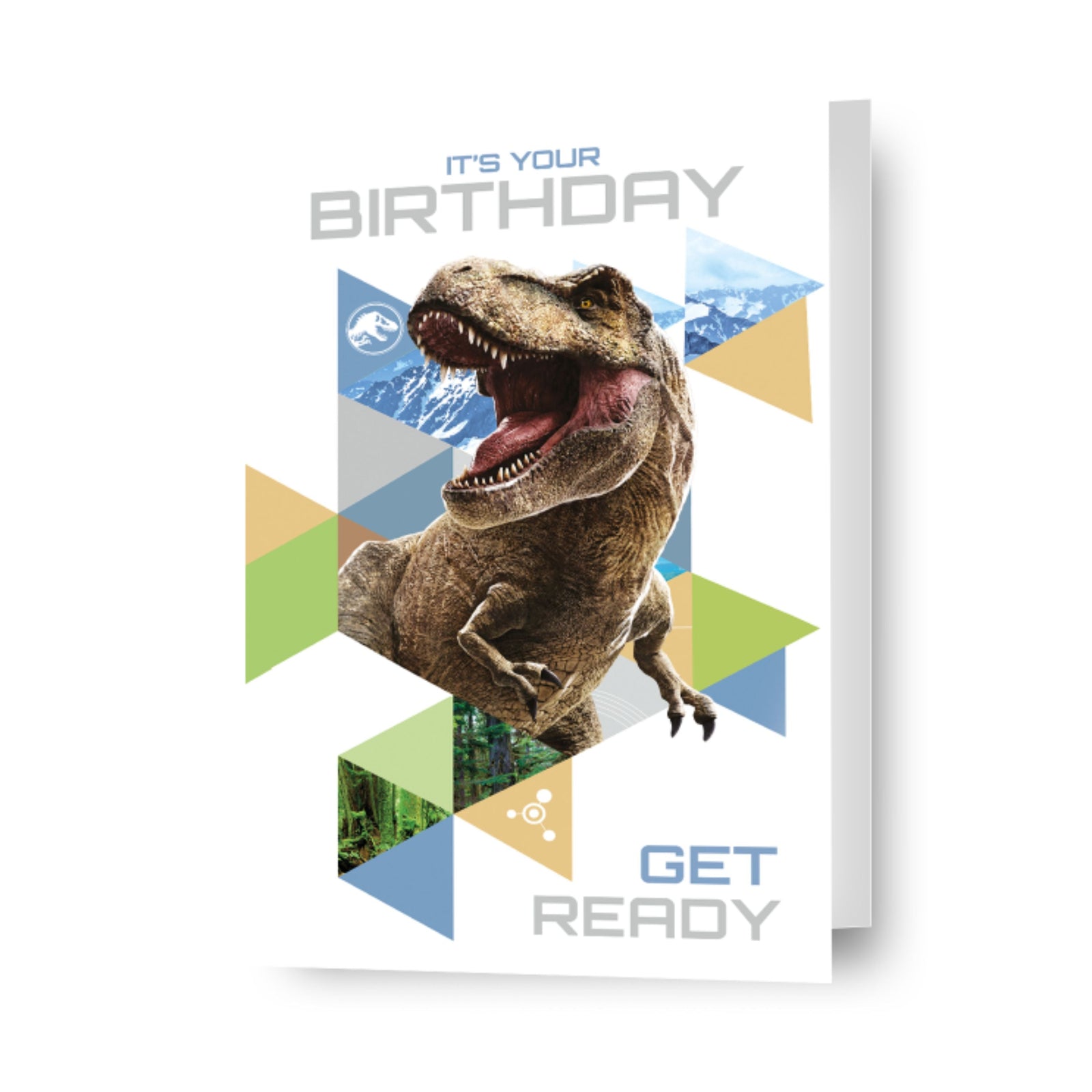 Jurassic World Dinosaur Birthday Card Official Product