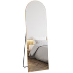 Floor Mirror Wall Mount Leaning Standing Mirror 50 X 150cm | One Size | Gold