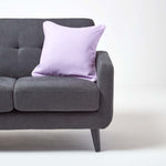 Cotton Plain Cushion Cover | 60cm x 60cm | Mauve
