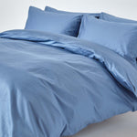 Egyptian Cotton Duvet Cover With Pillowcase 1000 Tc | King | Airforce Blue