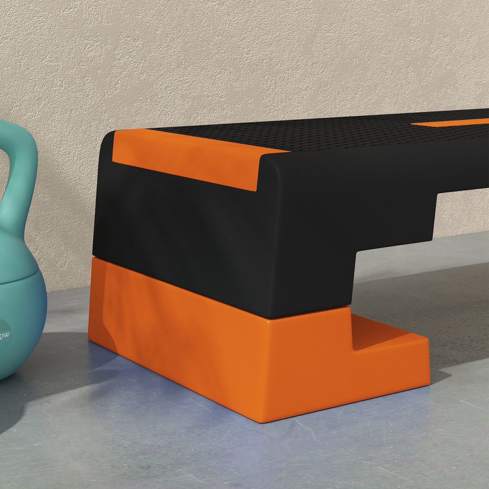 15cm/20cm/25cm Exercise Stepper For Home And Office | Orange