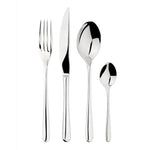 Cutlery Sets Stainless Steel 18/8 Catering Sphere | 4 Piece | Silver