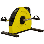 Mini Exercise Bike Portable Pedal Exerciser For Legs | Yellow
