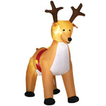 6ft Christmas Inflatable Reindeer Decoration Xmas With Led
