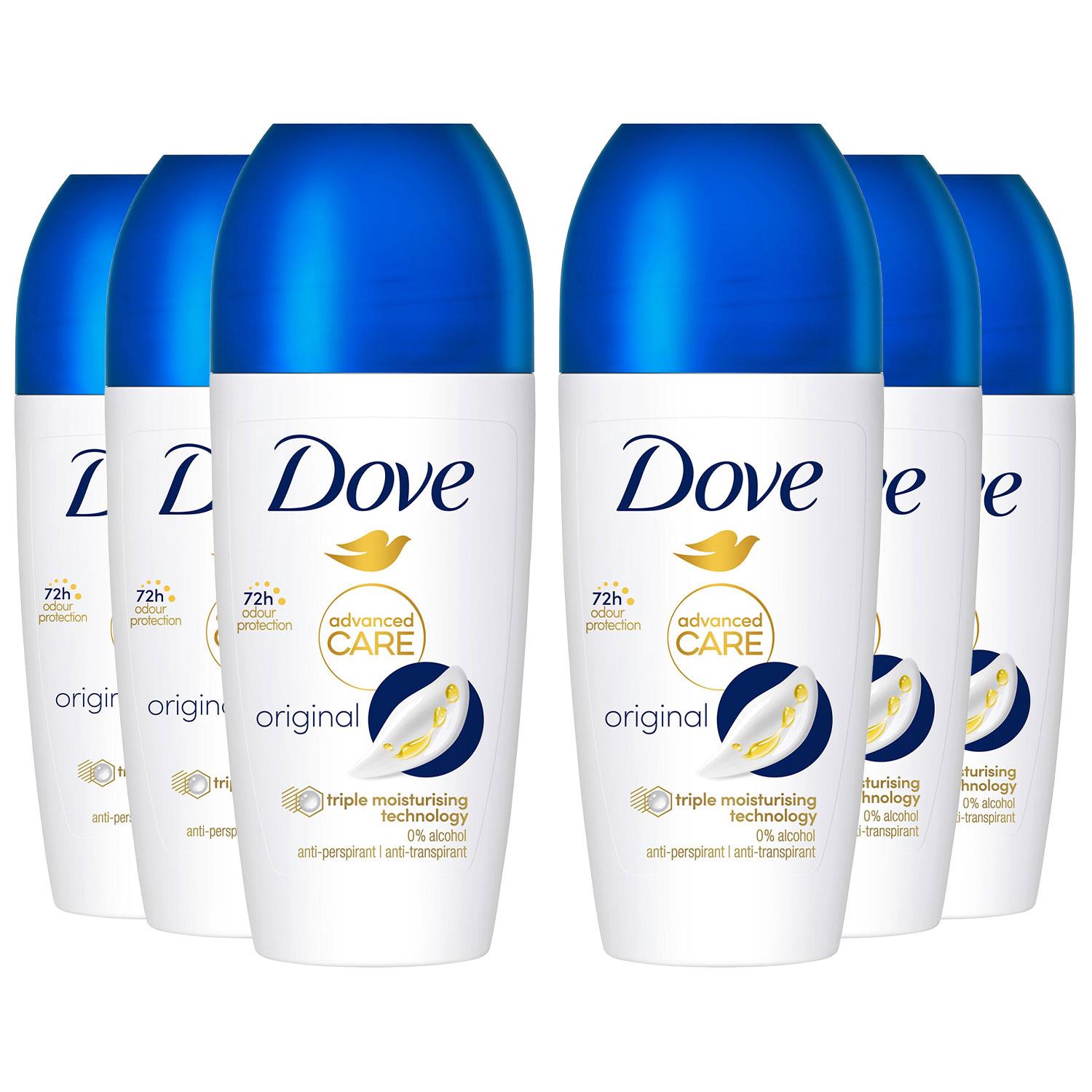 Roll On Deo Go Fresh Original 72h Lasting Women's Anti-perspirant 50ml, 6pk