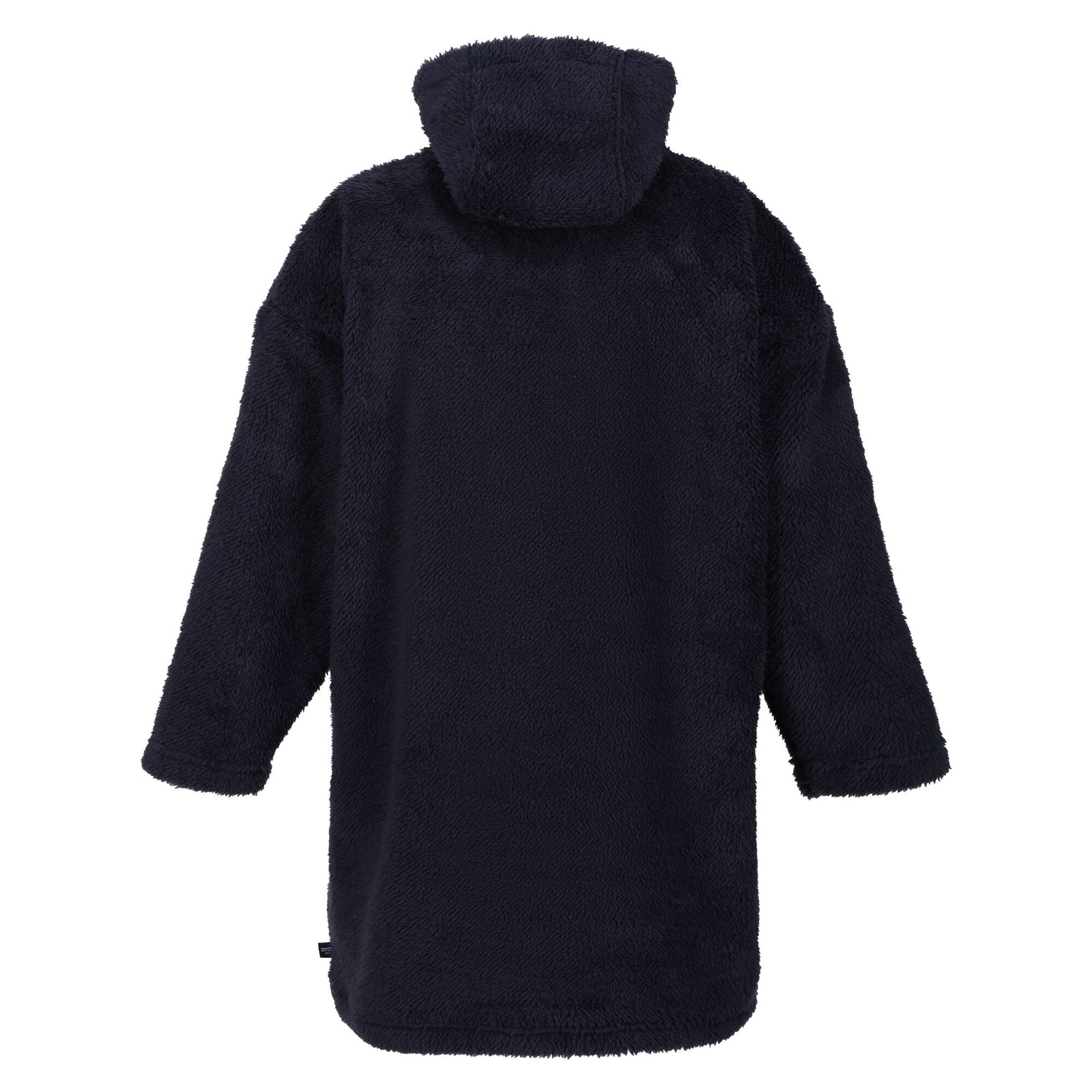Childrens/kids Cosy Plain Hooded Poncho | 9-13 Years