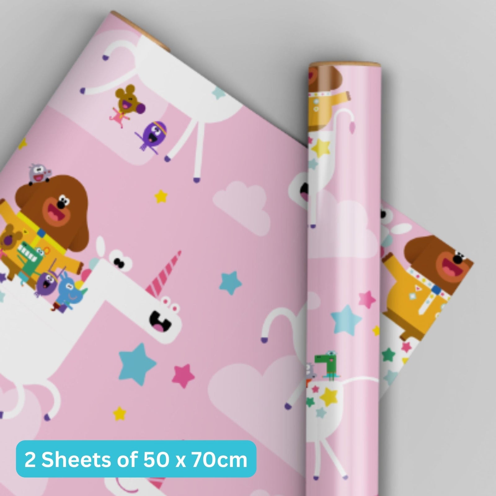 Birthday 2 Sheets & 2 Tags Wrapping Paper