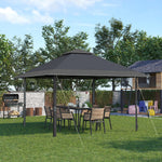 4 X 4m Outdoor Pop-up Canopy Tent Gazebo Adjustable Legs Bag