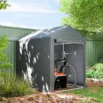 1.2 X 1.8m Portable Garden Shed For Motorbikes, Garden Tools