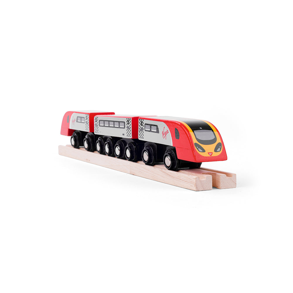 Wooden Replica of the Virgin Train Pendolino