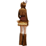 Reindeer Costume, Tutu Dress | Small