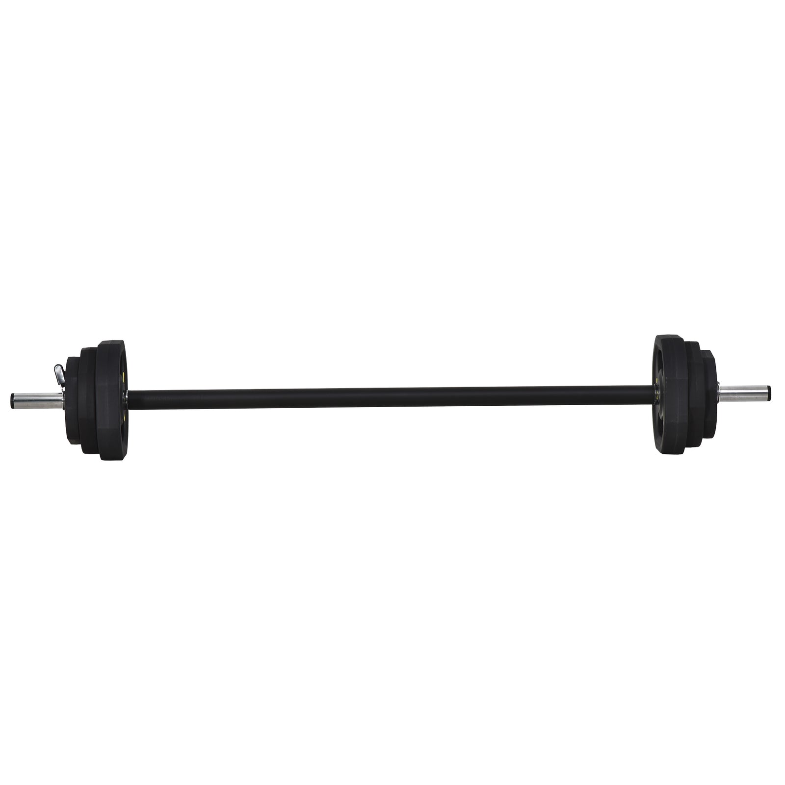HOMCOM 20kg Adjustable Barbell Set, Home Gym Exercise, Ergonomic