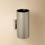 Toilet Brush & Holder, Wall-mounted, Silver, Architect S+ Collection