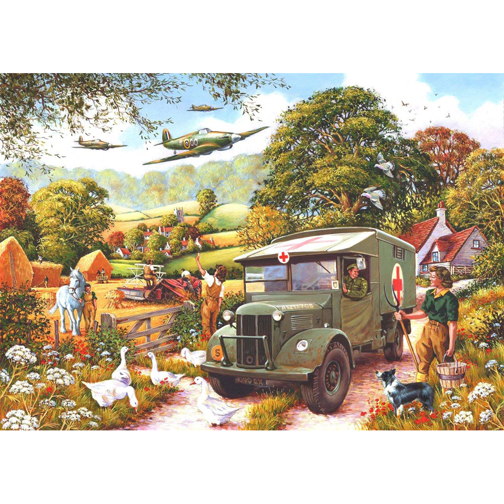 Land Girls - 1000 Piece Jigsaw Puzzle For Adults