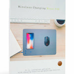 Wireless Charging Pad For Mouse And Cell Phone Charging, Black