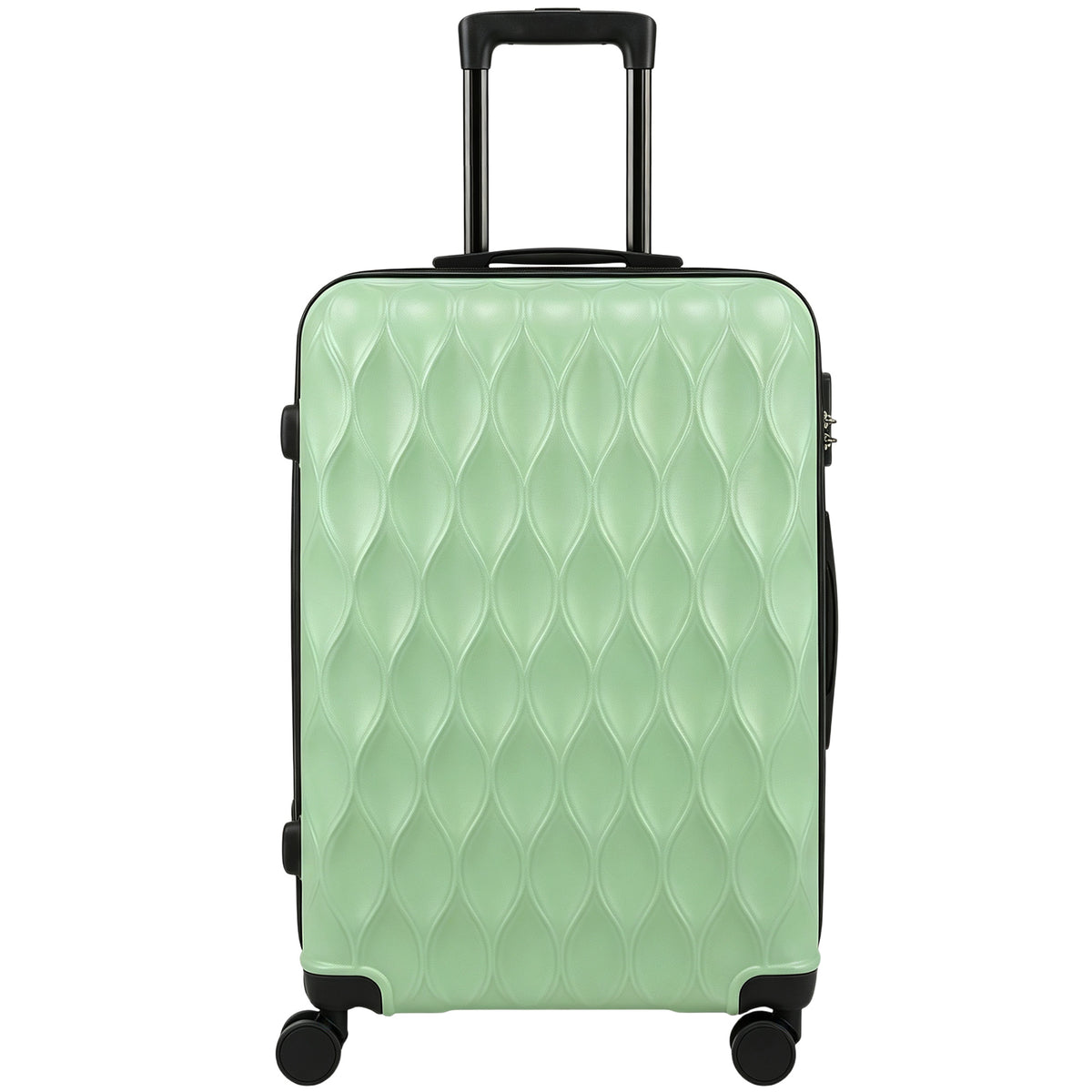 Suitcase, Hard Shell Carry On Luggage With Tsa Lock | 98l | Green