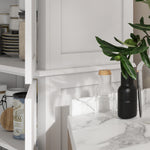 Freestanding 6 Tier Cupboard, Adjustable Organizer